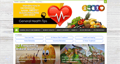 Desktop Screenshot of general-health-tips.com